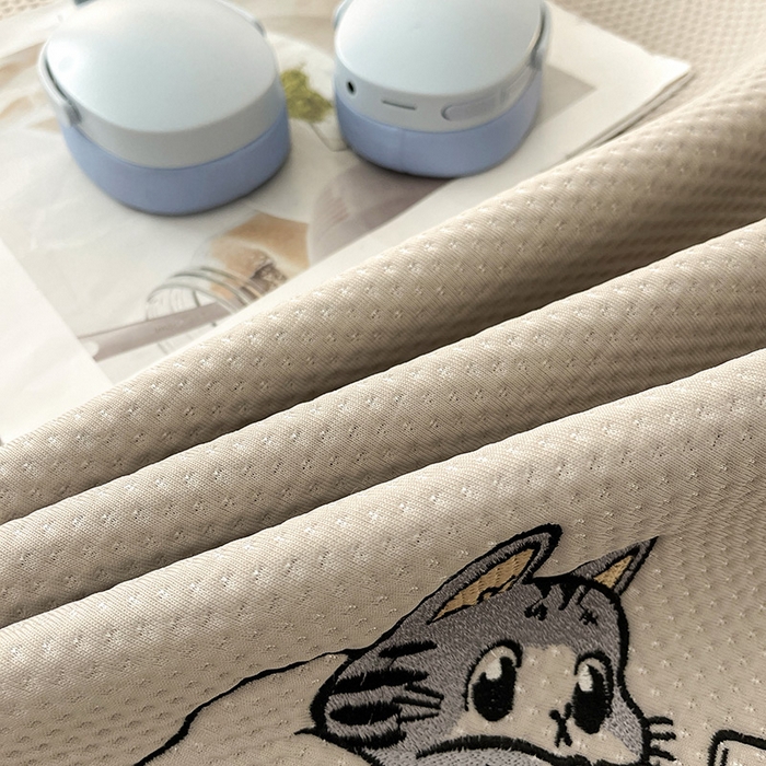 91家纺网 家纺一手货源 找家纺 （总）好儿喜家纺 2026新款喵韵凉席席子床笠