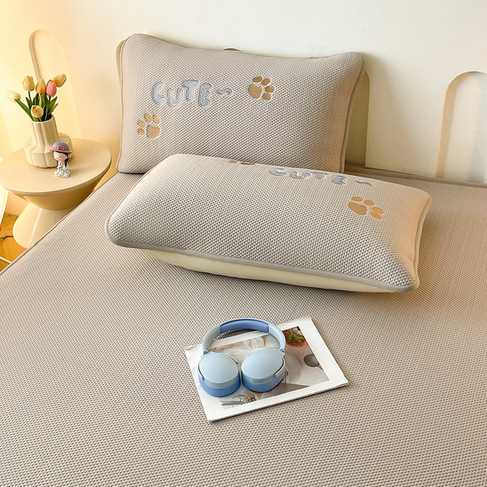 91家纺网 家纺一手货源 找家纺 （总）好儿喜家纺 2026新款喵韵凉席席子床笠