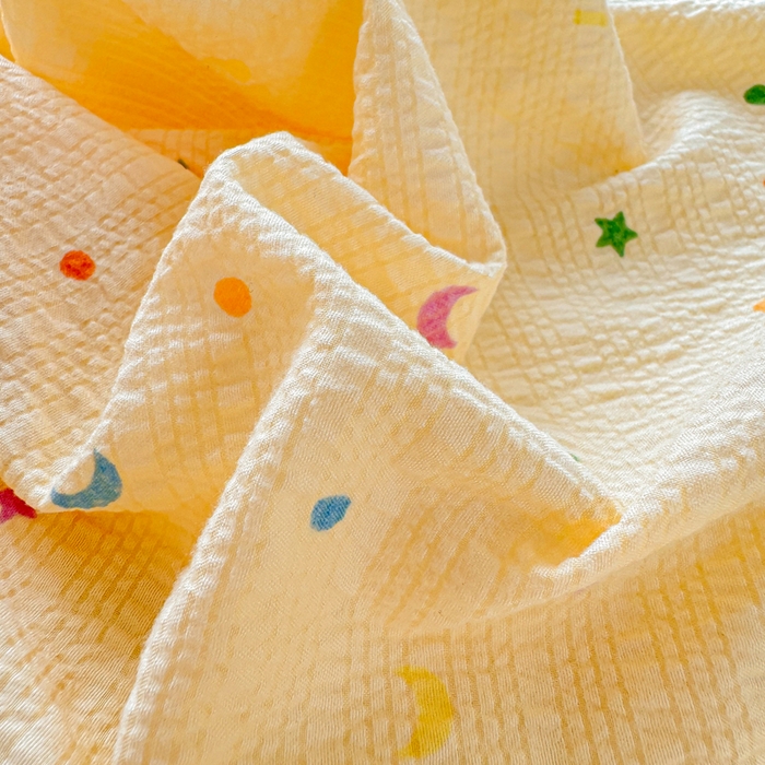 91家纺网 家纺一手货源 找家纺 （总）梵朴 2026新款A类泡芙纱云感邹邹纱双层纱单床单