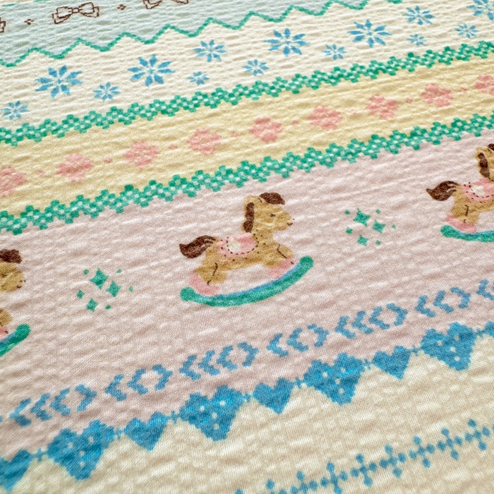 91家纺网 家纺一手货源 找家纺 梵朴 2026新款A类泡芙纱云感邹邹纱双层纱单床单 费尔岛木马