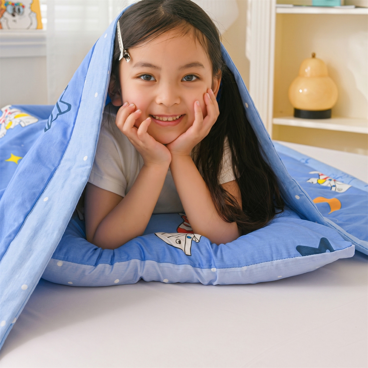 91家纺网 家纺一手货源 找家纺 名兮家居 2026新款经典奥特曼儿童全棉夏被夏凉被空调被【含防伪标】 全棉夏被-艾斯奥特曼