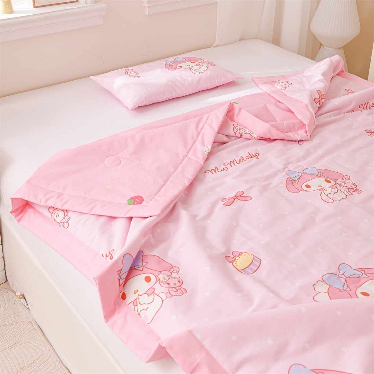 91家纺网 家纺一手货源 找家纺 名兮家居 2026新款经典奥特曼儿童全棉夏被夏凉被空调被【含防伪标】 全棉夏被-魔法美乐蒂