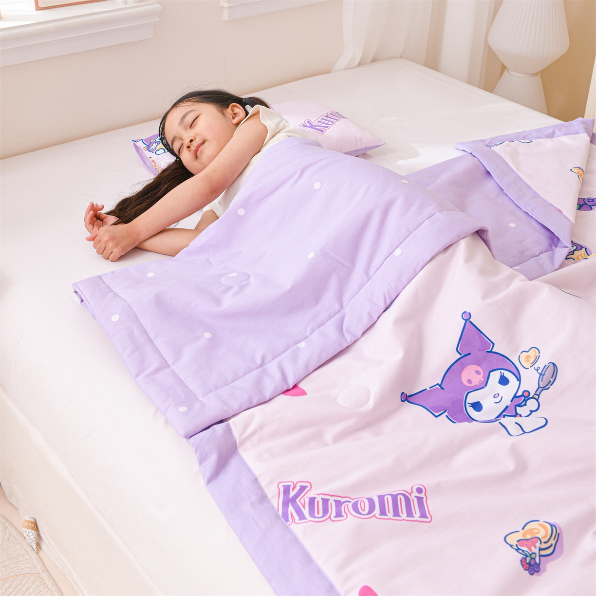 91家纺网 家纺一手货源 找家纺 名兮家居 2026新款经典奥特曼儿童全棉夏被夏凉被空调被【含防伪标】 全棉夏被-甜筒库洛米