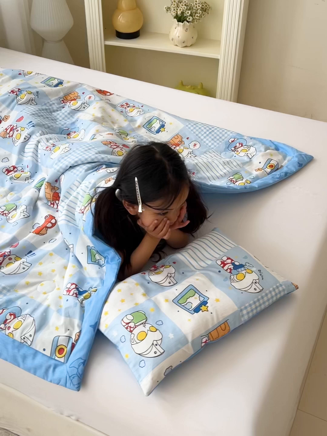 91家纺网 家纺一手货源 找家纺 （总）名兮家居 2026新款经典奥特曼儿童全棉夏被夏凉被空调被【含防伪标】