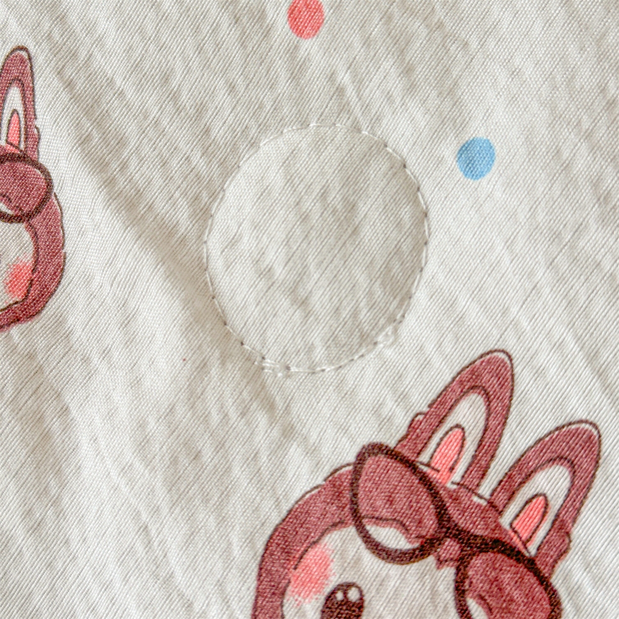 91家纺网 家纺一手货源 找家纺 名兮家居 2026新款儿童A类皱皱纱夏被夏凉被空调被 泡泡兔