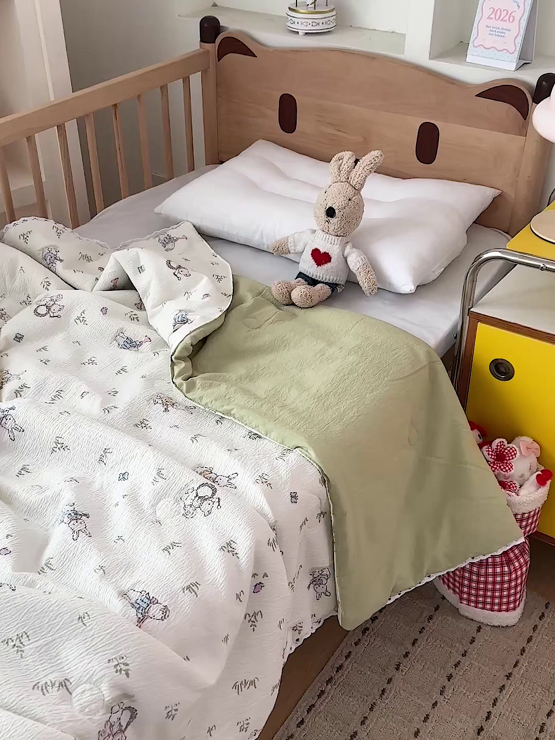 91家纺网 家纺一手货源 找家纺 名兮家居 2026新款儿童A类皱皱纱夏被夏凉被空调被 音乐家