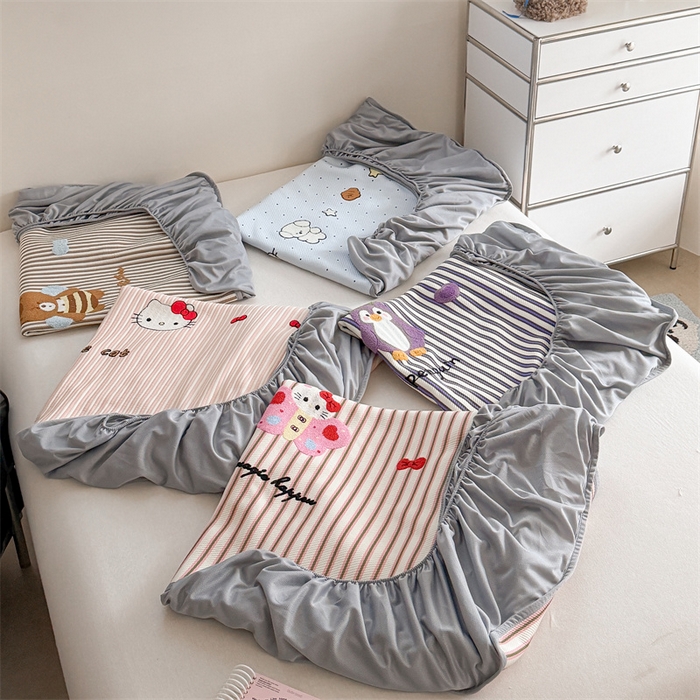 91家纺网 家纺一手货源 找家纺 （总）暖生活 2026新款3DMAX超凉感原创PE冰丝软席子凉席-床笠款