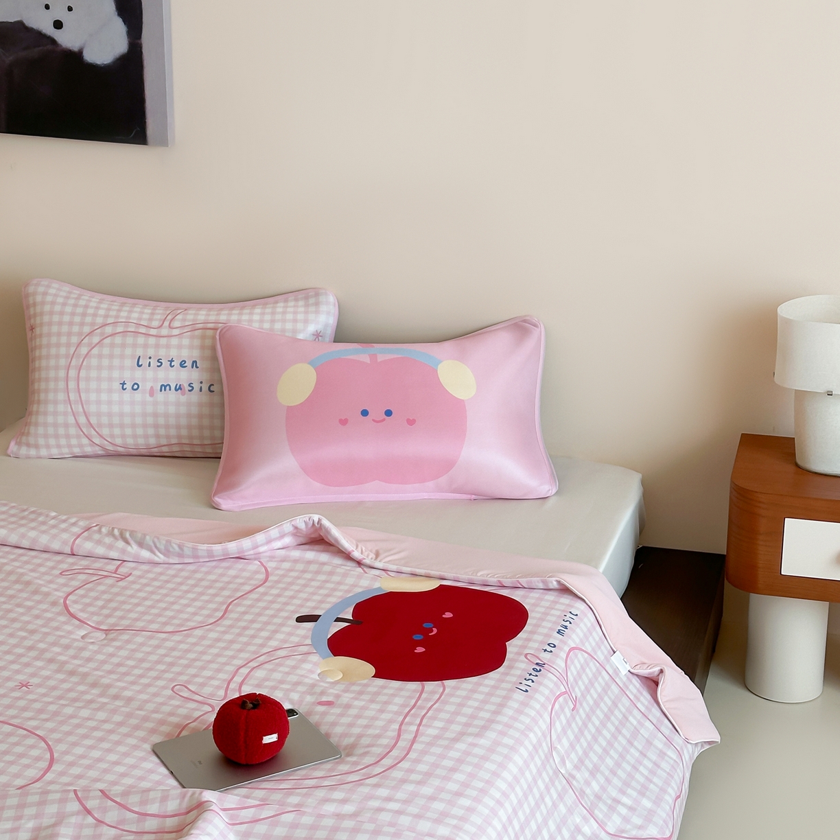 91家纺网 家纺一手货源 找家纺 （总）桃喜 2026新款A类绵绵冰双感夏被夏凉被空调被（一面针织棉一面凉感