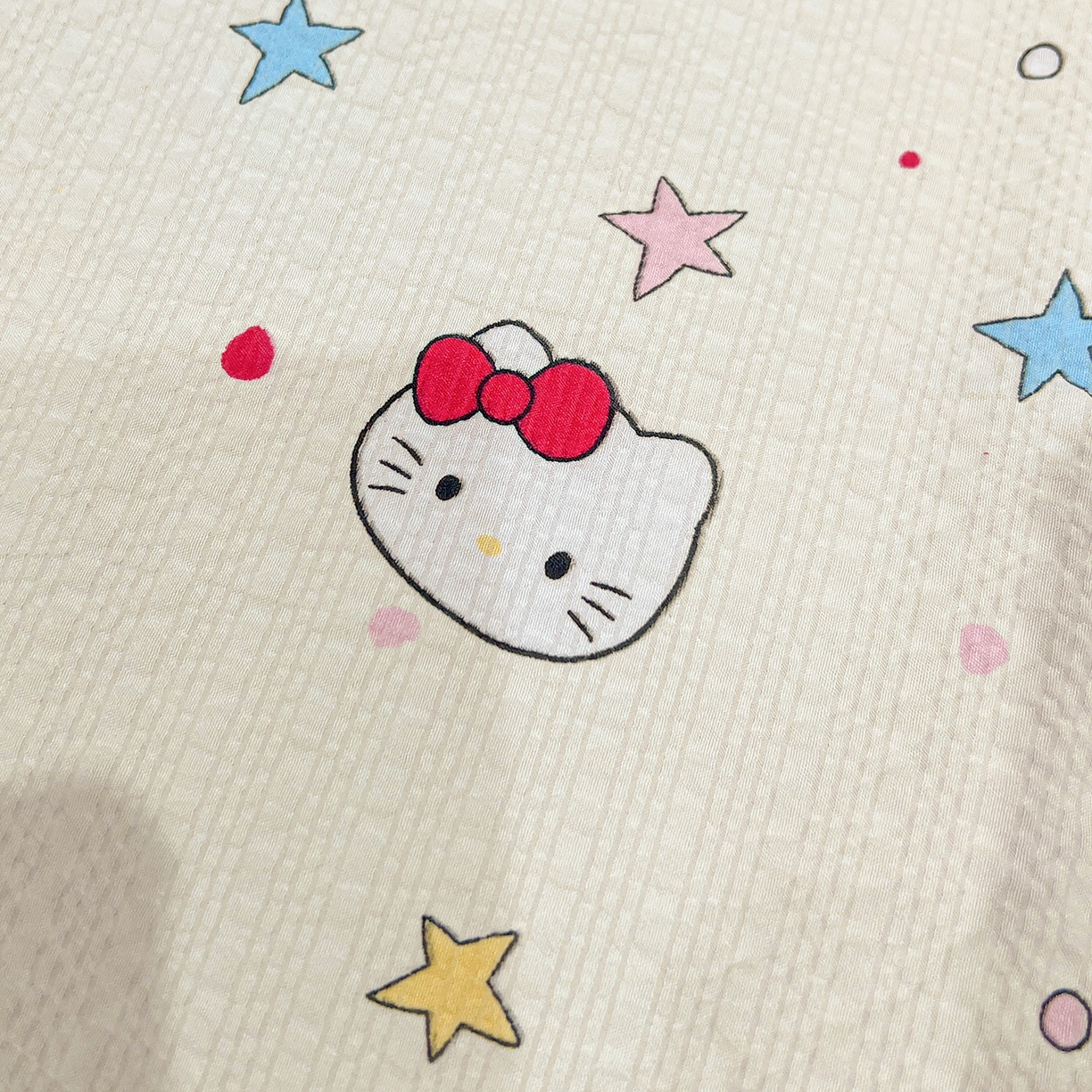 91家纺网 家纺一手货源 找家纺 富米莱（原臻工厂） 2026新款泡芙纱贝壳边夏被夏凉被空调被床盖床裙四件套-欧包系列 欧包-星芒凯蒂