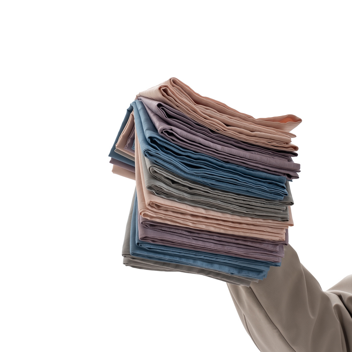 91家纺网 家纺一手货源 找家纺 （总）唯爱品 2026新款60s100%全棉纯色枕套2只装