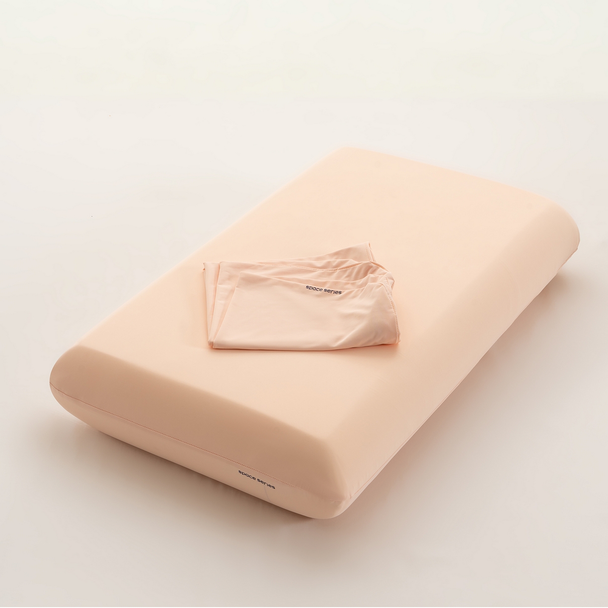 唯爱品 2026新款锦氨纯色凉感枕套2只装 玉粉色