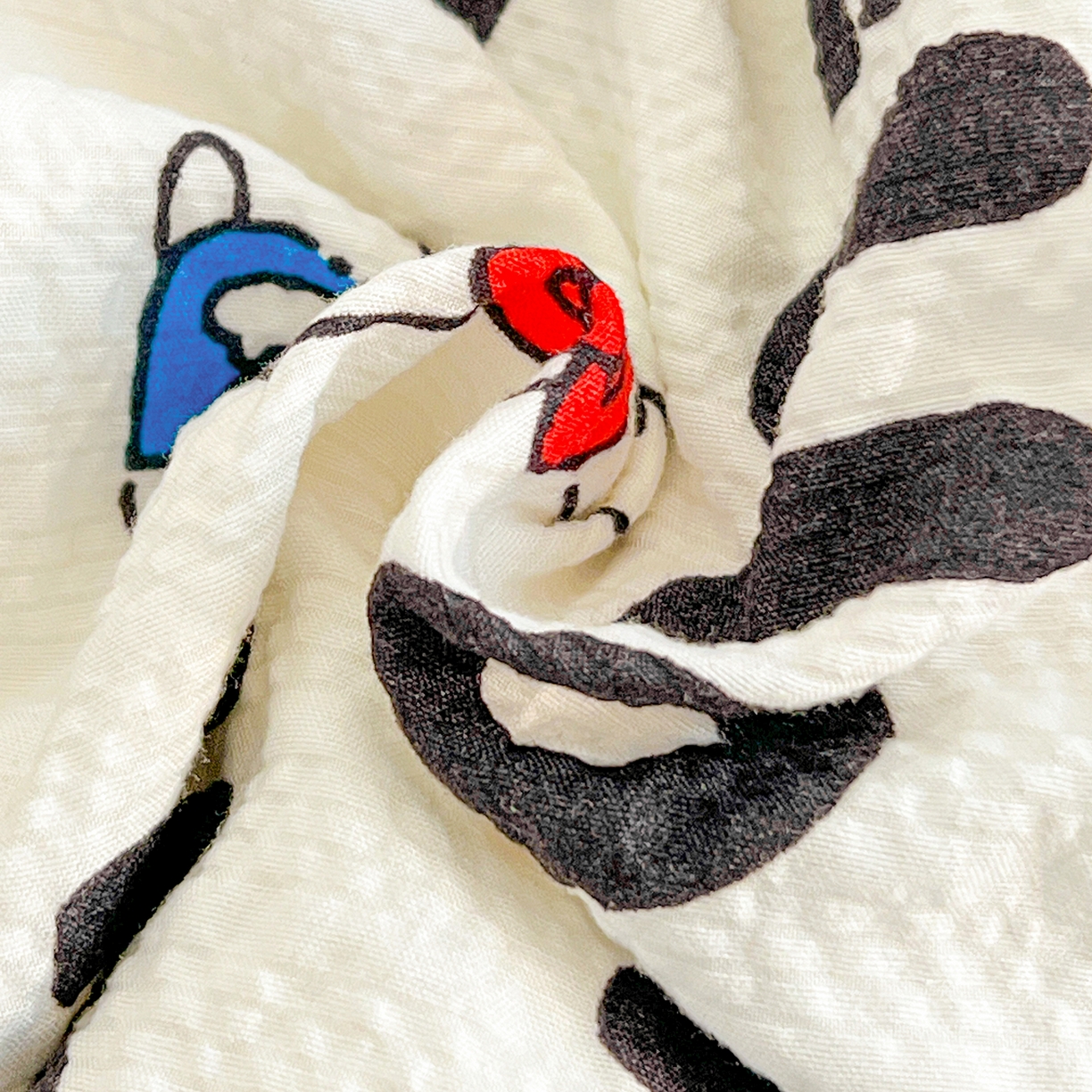 91家纺网 家纺一手货源 找家纺 恒尚居 2026新款泡芙纱四件套贝壳绣边床盖套件单被套床单床笠 【字母喵喵】贝壳边