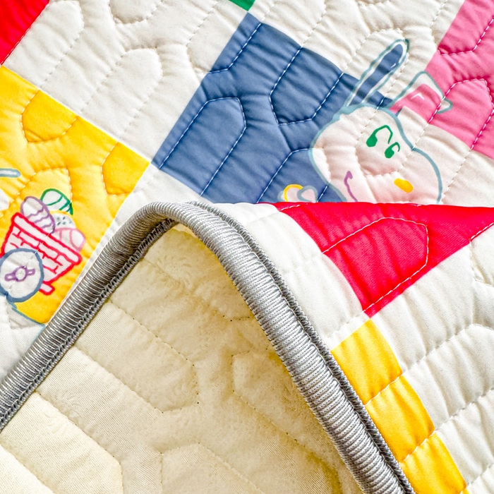 91家纺网 家纺一手货源 找家纺 梓之赫 2026新款史努比凉感丝乳胶凉席席子夏被夏凉被空调被 史努比彩虹格