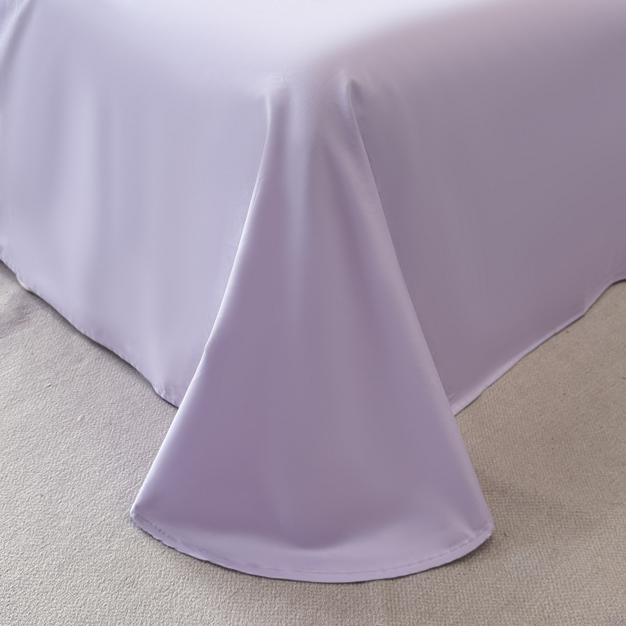 91家纺网 家纺一手货源 找家纺 卡初家居（原微来） 2026新款A类母婴级亲肤棉绣花四件套-锦上添花 锦上添花-香芋紫