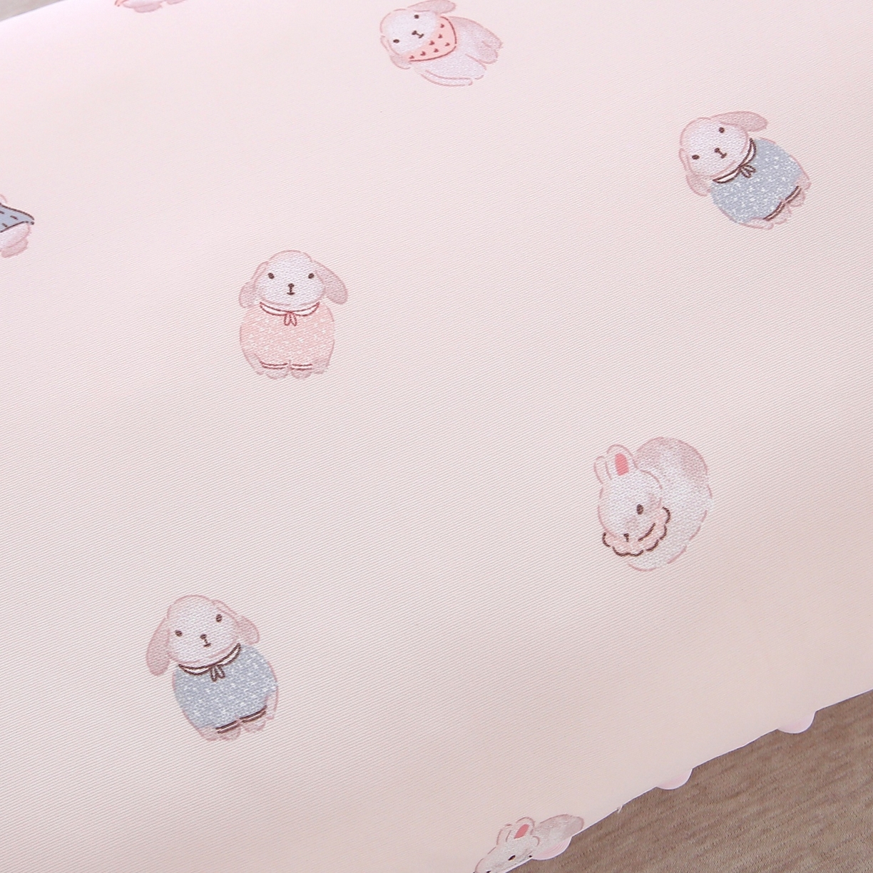 91家纺网 家纺一手货源 找家纺 （总）珍贝家纺 2026新款A面凉感丝+B面豆豆绒枕头枕套+枕芯儿童枕学生枕枕头枕芯