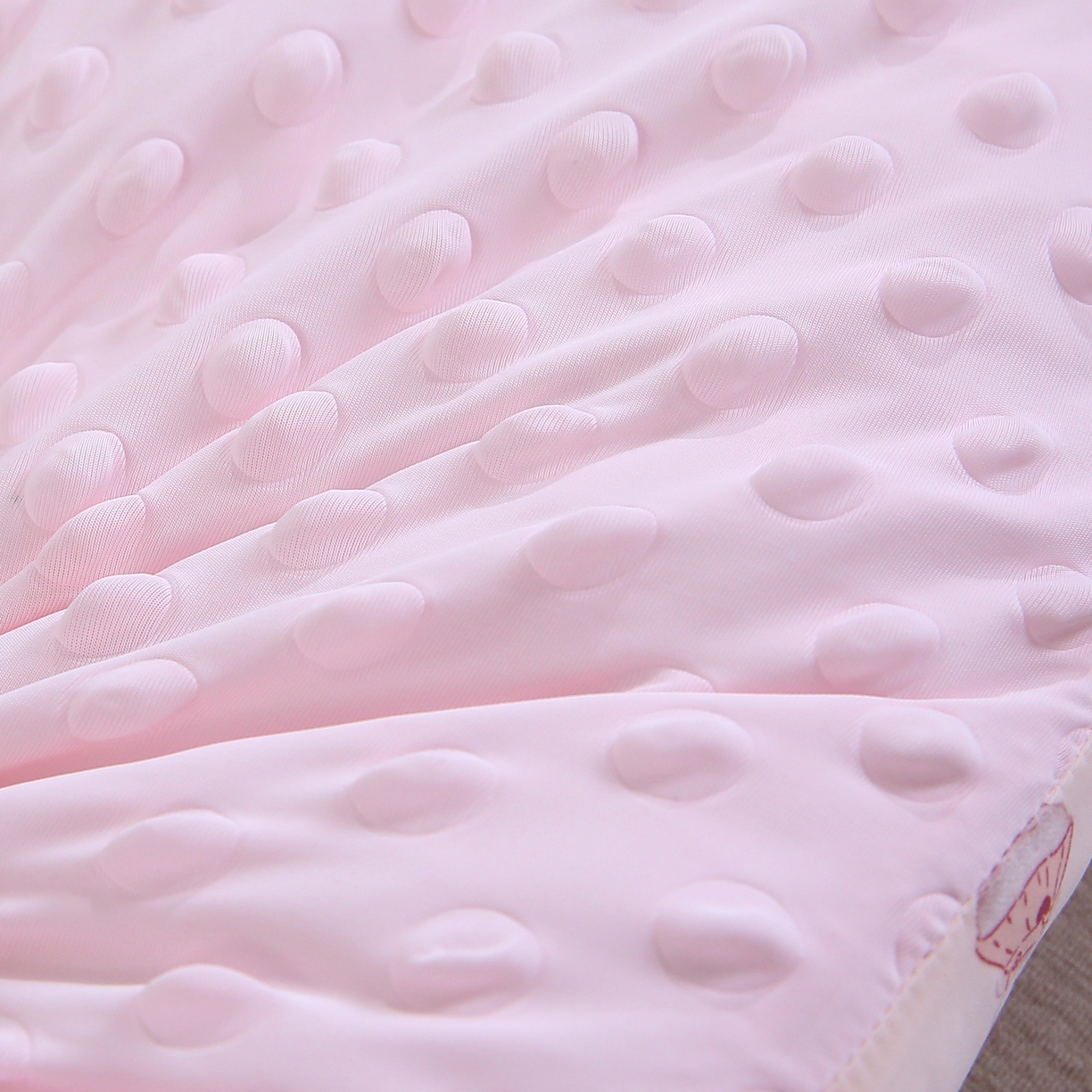 91家纺网 家纺一手货源 找家纺 珍贝家纺 2026新款A面凉感丝+B面豆豆绒枕头枕套+枕芯儿童枕学生枕枕头枕芯 凉感--开心兔