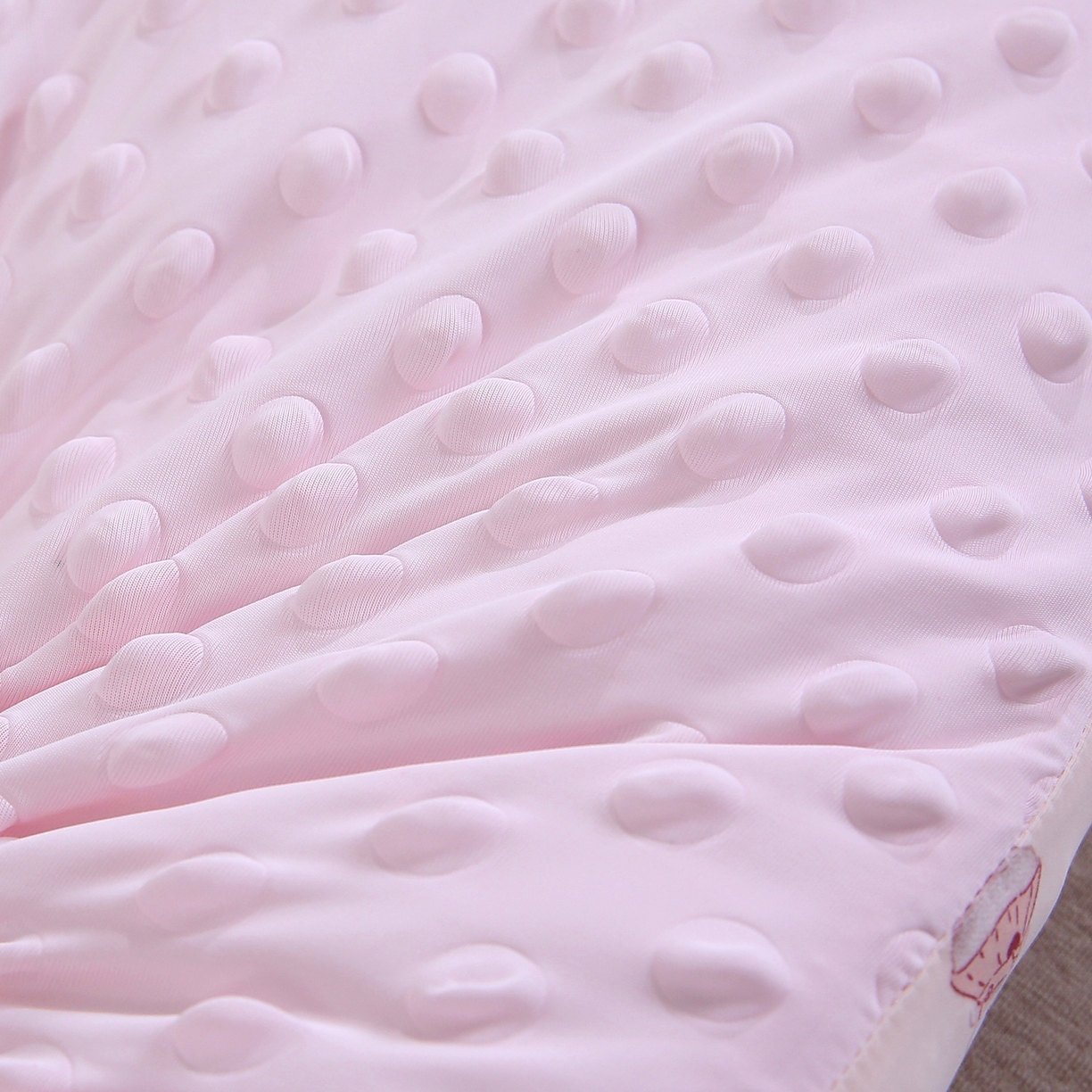 91家纺网 家纺一手货源 找家纺 珍贝家纺 2026新款A面凉感丝+B面豆豆绒枕头枕套+枕芯儿童枕学生枕枕头枕芯 凉感--小比熊