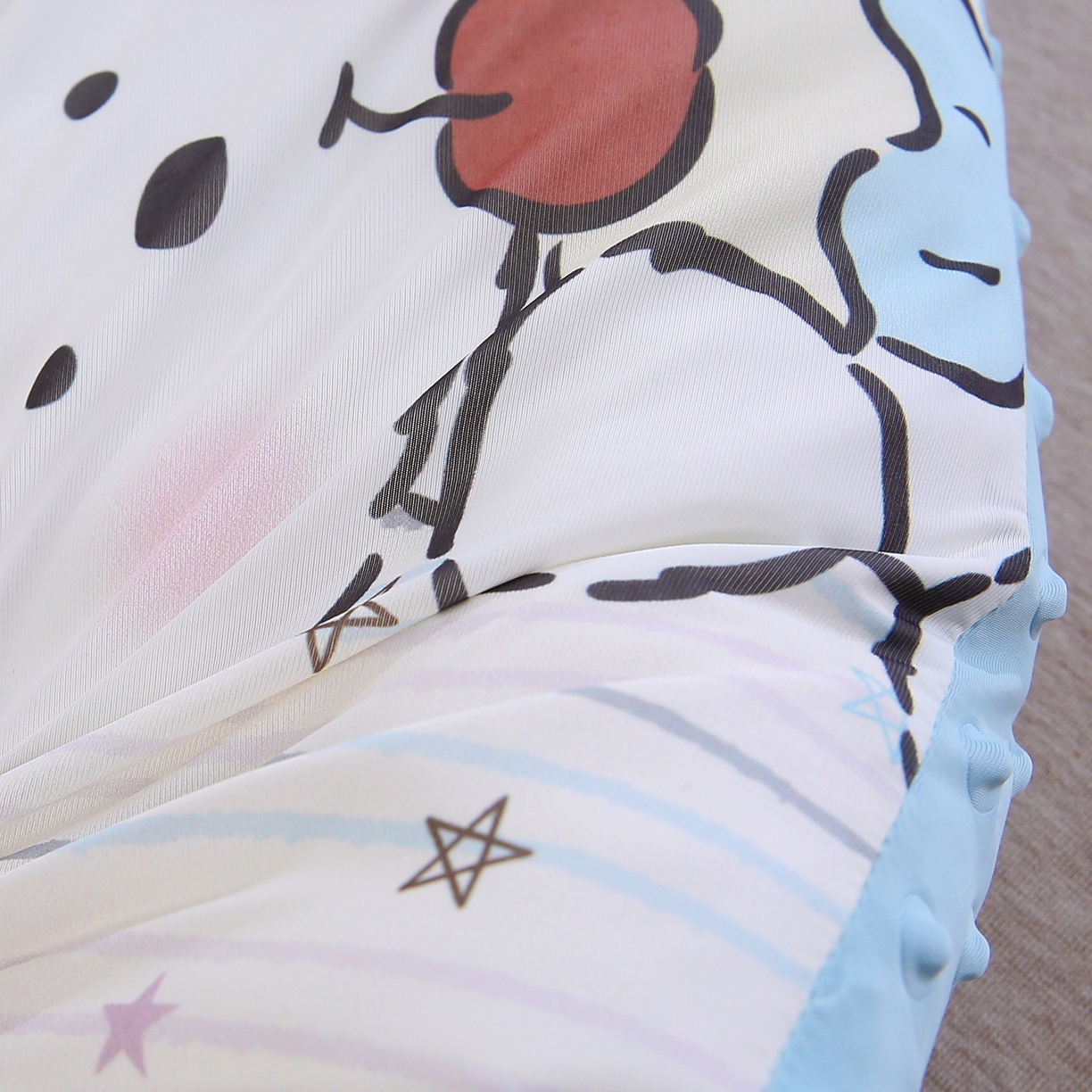 91家纺网 家纺一手货源 找家纺 珍贝家纺 2026新款A面凉感丝+B面豆豆绒枕头枕套+枕芯儿童枕学生枕枕头枕芯 凉感--西瓜地