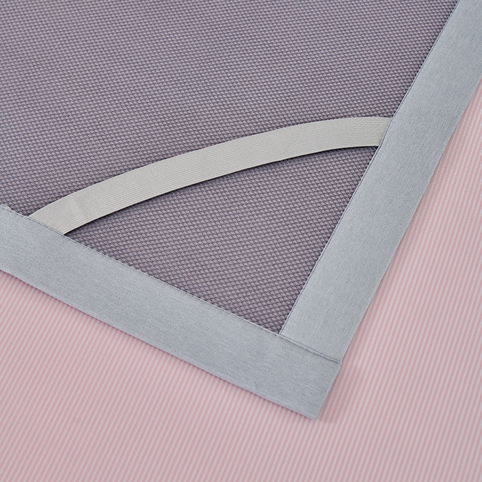 91家纺网 家纺一手货源 找家纺 小牛席业 2026春夏新款双PE高凉感-薄荷清凉冰丝席席子凉席 粉色