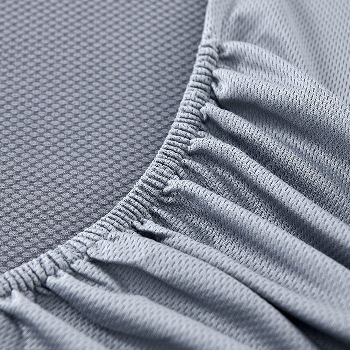 91家纺网 家纺一手货源 找家纺 小牛席业 2026春夏新款双PE高凉感-薄荷清凉冰丝席席子凉席-床笠款 灰色