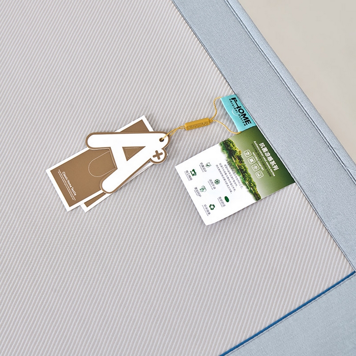 91家纺网 家纺一手货源 找家纺 小牛席业 2026春夏新款双PE高凉感-薄荷清凉冰丝席席子凉席-床笠款 香槟