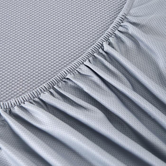 91家纺网 家纺一手货源 找家纺 小牛席业 2026春夏新款双PE高凉感-薄荷清凉冰丝席席子凉席-床笠款 蓝色