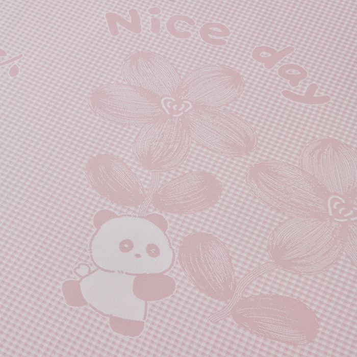 91家纺网 家纺一手货源 找家纺 （总）小牛席业 2026新款胖达凉感提花冰丝席席子凉席-床笠款