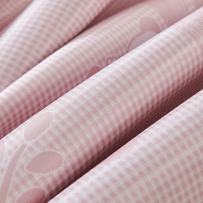 91家纺网 家纺一手货源 找家纺 （总）小牛席业 2026新款胖达凉感提花冰丝席席子凉席-床笠款