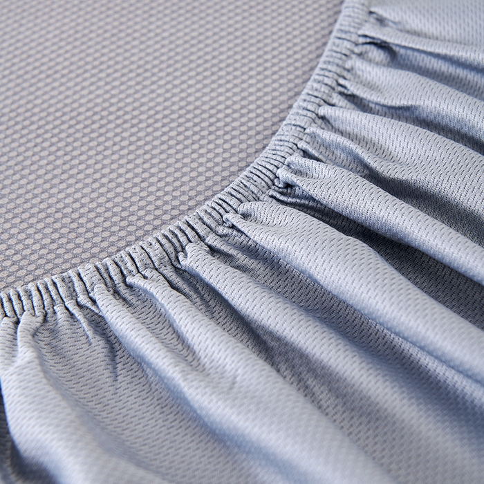 91家纺网 家纺一手货源 找家纺 小牛席业 2026新款胖达凉感提花冰丝席席子凉席-床笠款 香槟