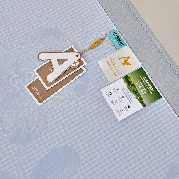 91家纺网 家纺一手货源 找家纺 小牛席业 2026新款胖达凉感提花冰丝席席子凉席-床笠款 蓝色