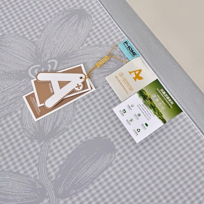 91家纺网 家纺一手货源 找家纺 小牛席业 2026新款胖达凉感提花冰丝席席子凉席 灰色