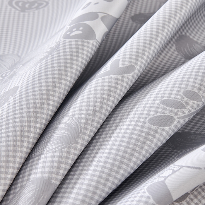 91家纺网 家纺一手货源 找家纺 小牛席业 2026新款胖达凉感提花冰丝席席子凉席 灰色