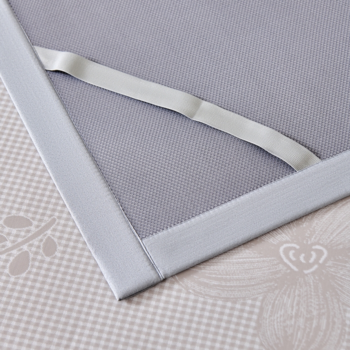 91家纺网 家纺一手货源 找家纺 小牛席业 2026新款胖达凉感提花冰丝席席子凉席 香槟