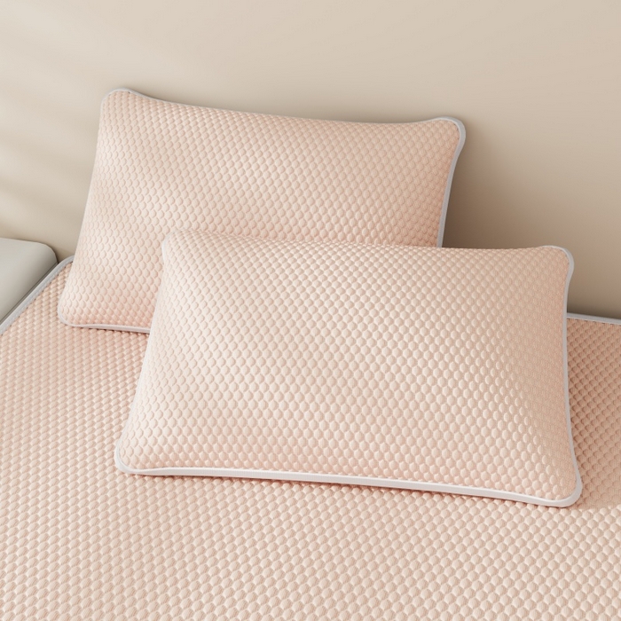 91家纺网 家纺一手货源 找家纺 （总）南北家居 2026新款PE冰豆豆席-床笠款-床席款凉席三件套