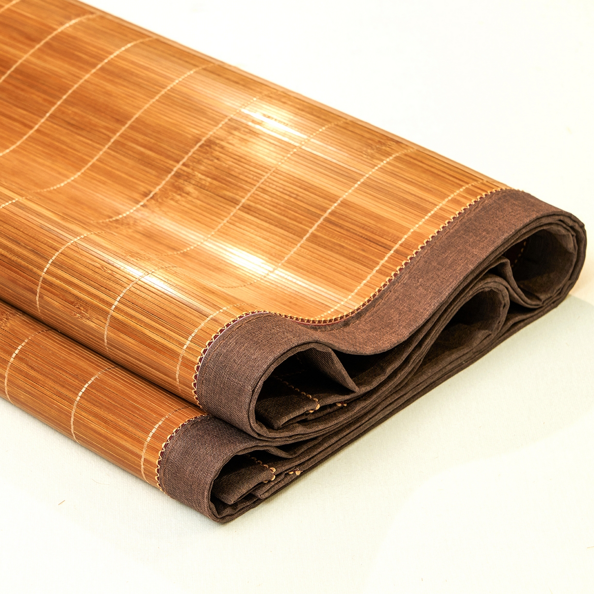 91家纺网 家纺一手货源 找家纺 （总）思雅庭 2026新款艾草宽边绣花驱蚊席拍图二