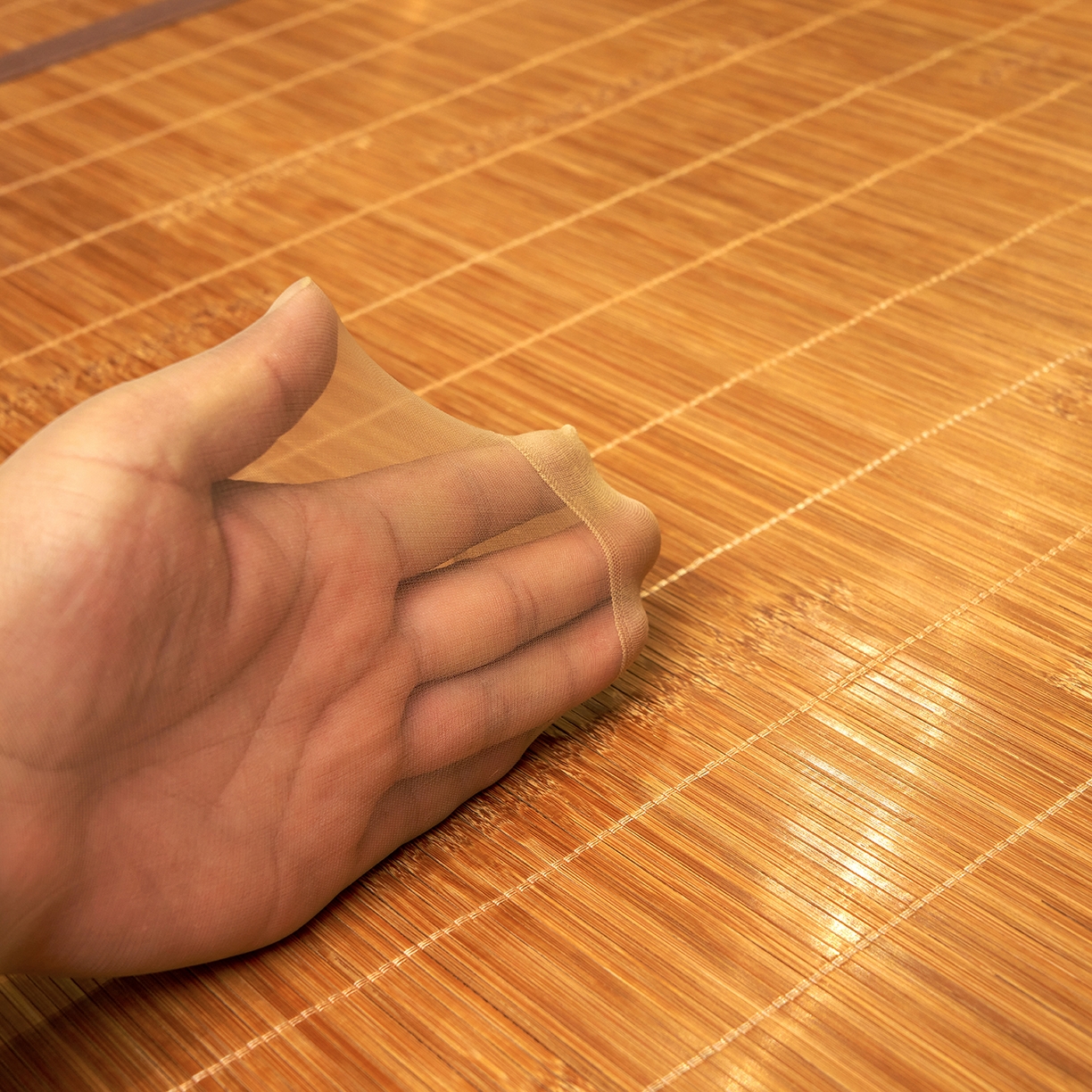 91家纺网 家纺一手货源 找家纺 思雅庭 2026新款艾草宽边绣花驱蚊席拍图二 艾草养生席