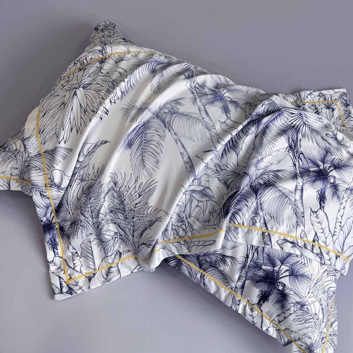 91家纺网 家纺一手货源 找家纺 （总）花伞家居 2026新款花水洗真丝四件套含买家秀