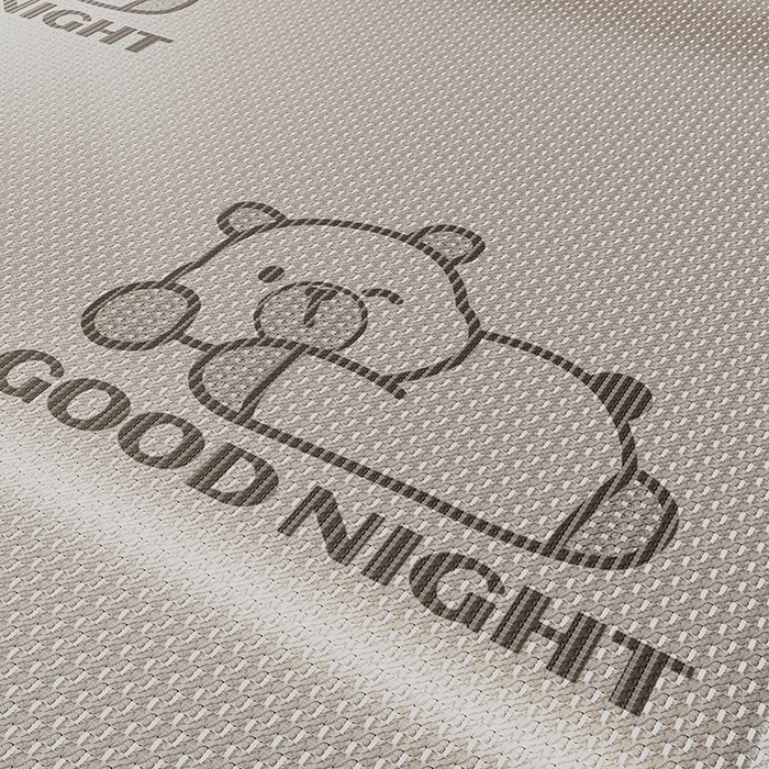 91家纺网 家纺一手货源 找家纺 南北家居 2026新款冰藤刺绣凉感席凉席-卡皮巴拉款-小熊款 冰藤卡皮巴拉-灰-床席款