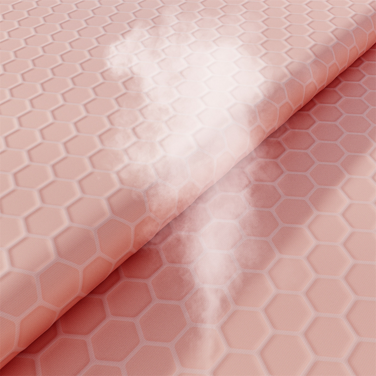 91家纺网 家纺一手货源 找家纺 南北家居 2026新款蜂窝科技凉感席-床笠款 蜂窝款-玉色床笠款