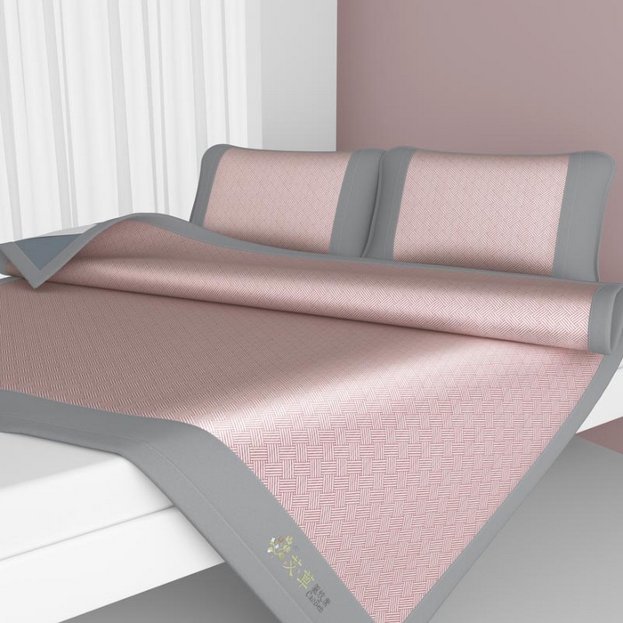 91家纺网 家纺一手货源 找家纺 （总）南北家居 2026新款舒适亲肤凉感艾草驱蚊席凉席-床席款-床笠款