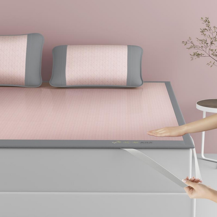 91家纺网 家纺一手货源 找家纺 （总）南北家居 2026新款舒适亲肤凉感艾草驱蚊席凉席-床席款-床笠款