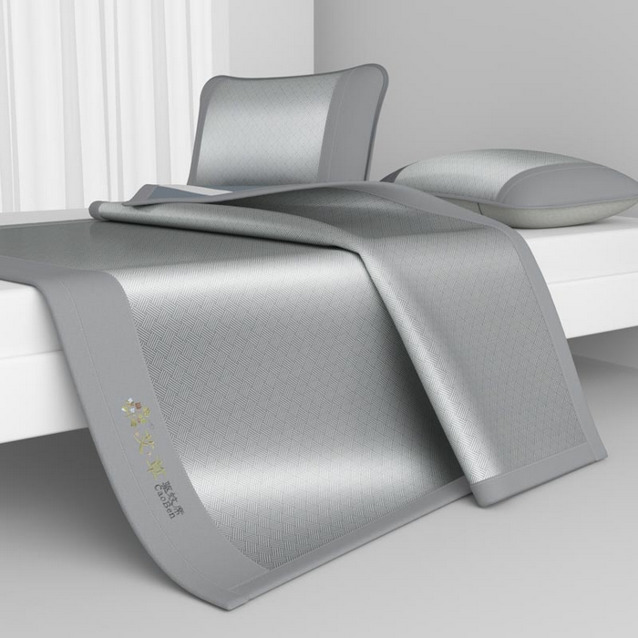 91家纺网 家纺一手货源 找家纺 （总）南北家居 2026新款舒适亲肤凉感艾草驱蚊席凉席-床席款-床笠款