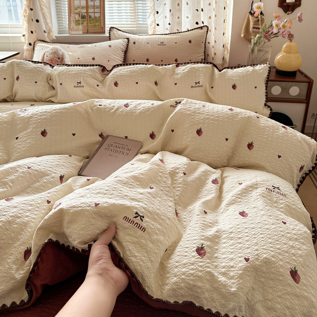 91家纺网 家纺一手货源 找家纺 （总）南北家居 2026新款泡芙被壳针四件套