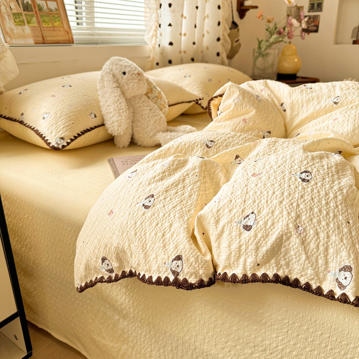 91家纺网 家纺一手货源 找家纺 （总）南北家居 2026新款泡芙被壳针四件套