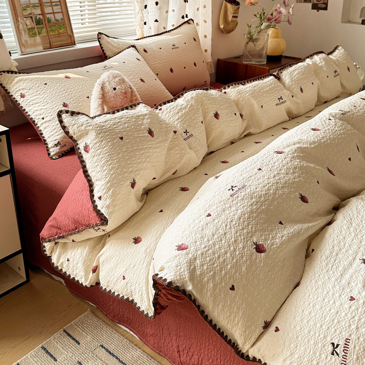 91家纺网 家纺一手货源 找家纺 （总）南北家居 2026新款泡芙被壳针四件套