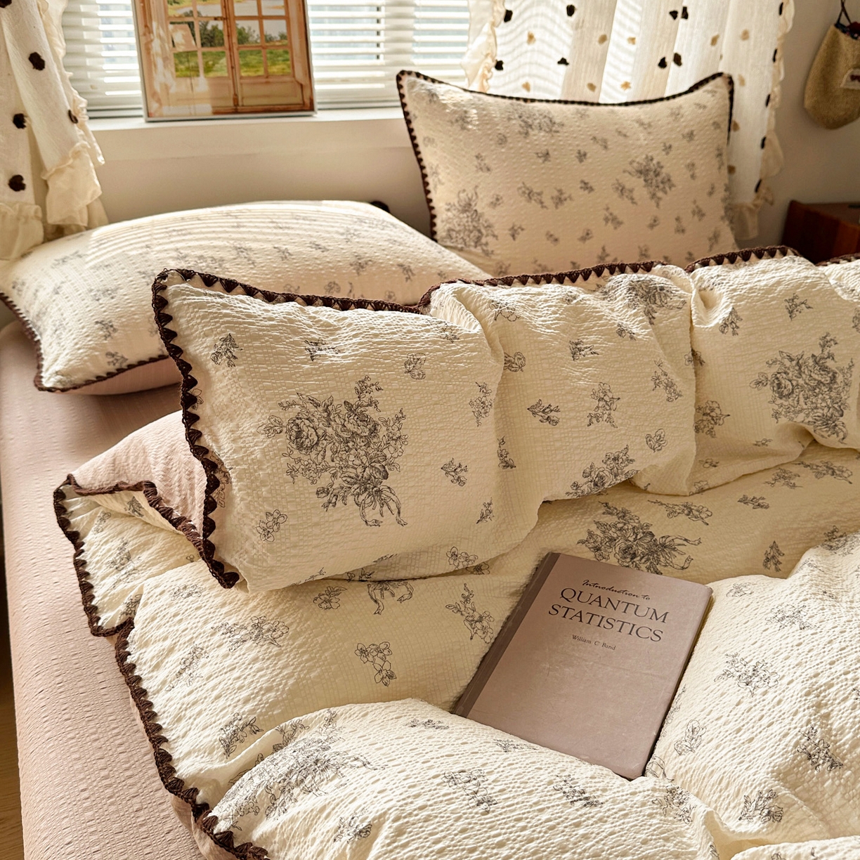 91家纺网 家纺一手货源 找家纺 南北家居 2026新款泡芙被壳针四件套 南洋