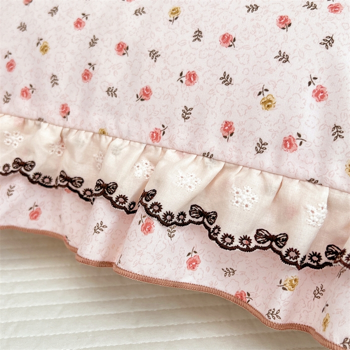 91家纺网 家纺一手货源 找家纺 （总）梦舒羽 2026新款A类云朵棉蕾丝双层花边枕套宿舍单人单只一只装枕芯48x74cm内胆套