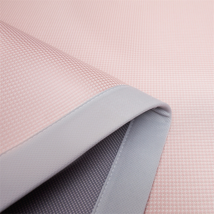 91家纺网 家纺一手货源 找家纺 女子家纺 2026新款碳光冰丝席子三件套加厚三明治冰丝软席席子凉席-平铺席 千鸟格-绑带款-千禧粉