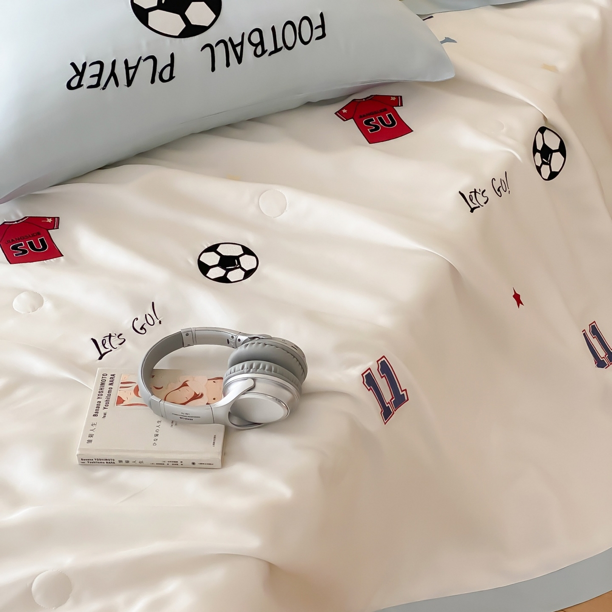 91家纺网 家纺一手货源 找家纺 （总）星野 2026新款60S进口奥地利兰精天丝夏被夏凉被空调被-足球梦