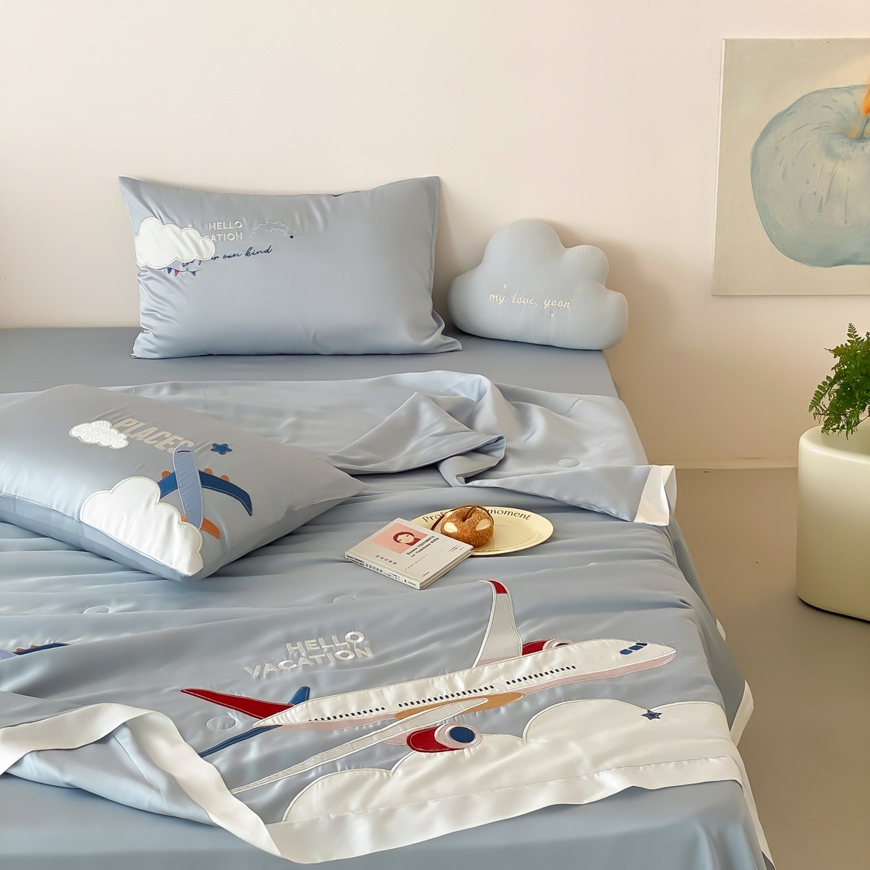 91家纺网 家纺一手货源 找家纺 （总）星野 2026新款60S进口奥地利兰精天丝夏被夏凉被空调被-环球梦